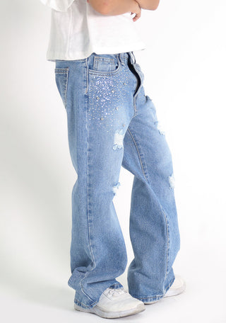 WIDE LEG JEANS