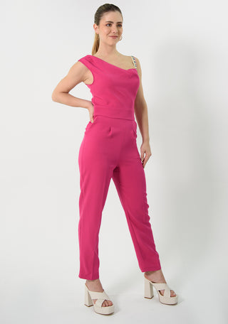 SLEEVELESS JUMPSUIT
