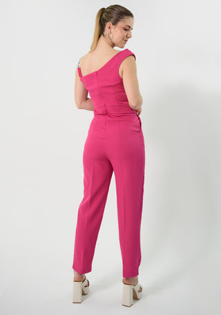 SLEEVELESS JUMPSUIT