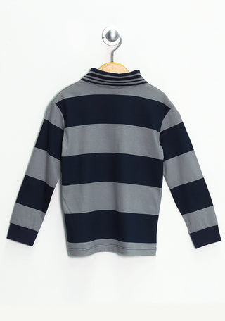 LONG SLEEVE POLO SHIRT