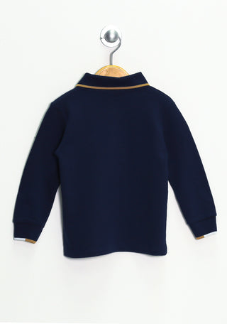 LONG SLEEVE POLO SHIRT