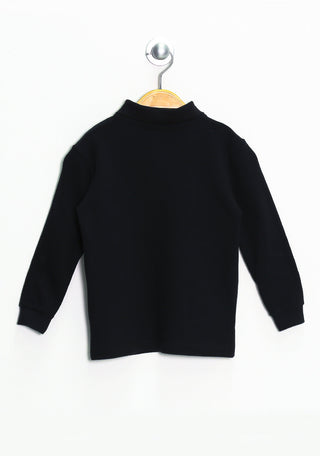 LONG SLEEVE POLO SHIRT