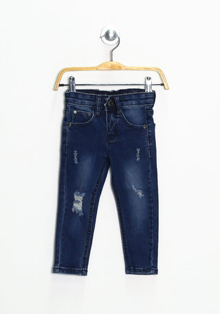 DESTROYED SLIM JEANS