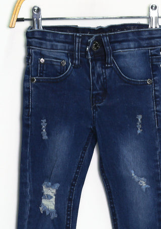 DESTROYED SLIM JEANS