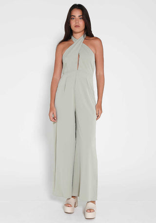 SLEEVELESS JUMPSUIT