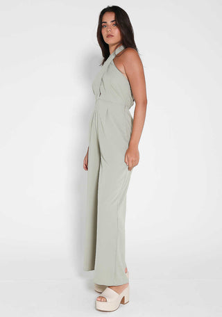 SLEEVELESS JUMPSUIT