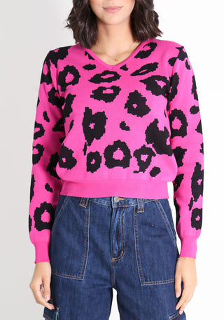 V NECK SWEATER