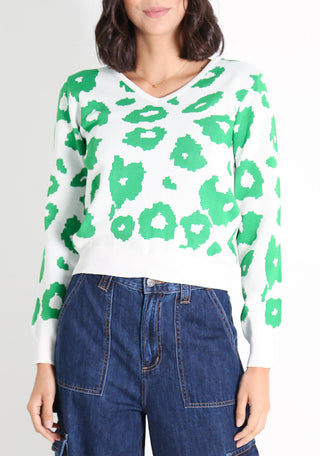 V NECK SWEATER