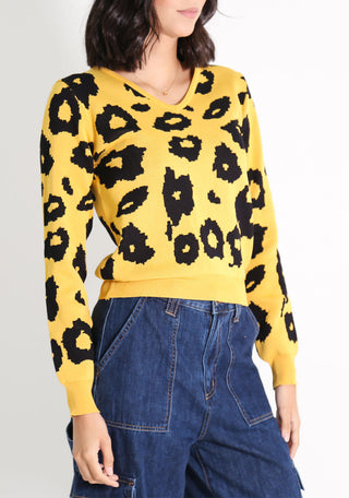 V NECK SWEATER