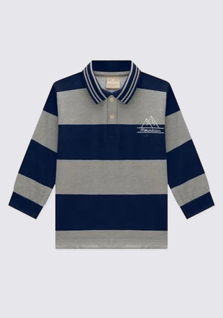 LONG SLEEVE POLO SHIRT