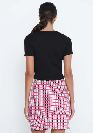 SHORT SLEEVE TOP