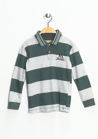 LONG SLEEVE POLO SHIRT