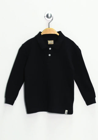 LONG SLEEVE POLO SHIRT