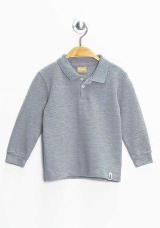 LONG SLEEVE POLO SHIRT