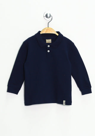 LONG SLEEVE POLO SHIRT