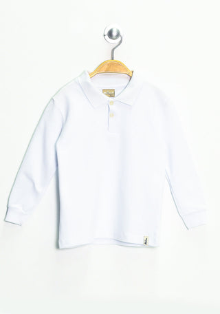 LONG SLEEVE POLO SHIRT